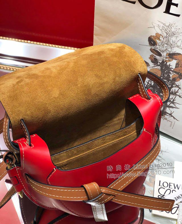 LOEWE包包 羅意威小號Gate馬鞍包 羅意威小挎包 10183  tcl1222